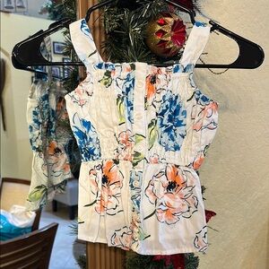 Kids Floral Print Sleeveless top